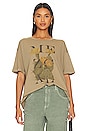 view 1 of 4 T-SHIRT OVERSIZED MEZCAL DESERT in Camel Gold