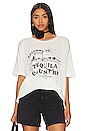 view 1 of 4 T-SHIRT OVERSIZED TEQUILA COUNTRY in White