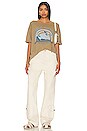 view 4 of 4 Coastal Cowgirl Oversized Tee in Camel Gold
