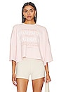 view 1 of 4 Champagne Occasions Crop Jumper in Blush Pink