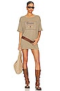 view 4 of 4 Coors Fine Banquet Oversized Tee in Camel Gold