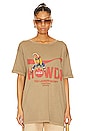 view 1 of 4 Howdy Coke Oversized Tee in Camel Gold