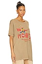 view 2 of 4 Howdy Coke Oversized Tee in Camel Gold