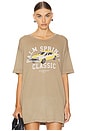 view 2 of 5 Palm Springs Classic Oversized Tee in Camel Gold