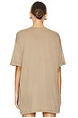 view 4 of 5 Palm Springs Classic Oversized Tee in Camel Gold