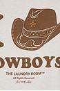 view 5 of 5 I Heart Cowboys Perfect Ringer Tee in Bone & Brown