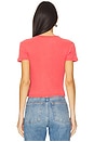 view 3 of 4 Sweethearts Official TM Baby Tee in Vintage Red