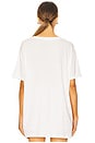 view 4 of 5 This Ain't Texas Love Oversized Tee in White