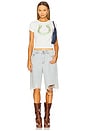 view 4 of 4 Lucky Gal Baby Tee in White