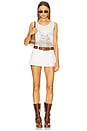 view 5 of 5 This Ain't Texas Tank Top in White