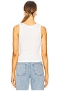 view 4 of 5 Coors Original 40z Rib Tank Top in White