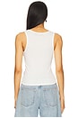 view 3 of 4 Current Mood Tank Top in White