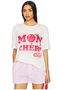 view 1 of 4 Mon Cheri Love Cherry Coke Oversized Tee in Bone