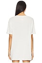 view 3 of 4 Mon Cheri Love Cherry Coke Oversized Tee in Bone