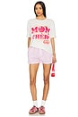 view 4 of 4 Mon Cheri Love Cherry Coke Oversized Tee in Bone