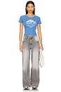view 4 of 4 Apres Ski Colorado Baby Tee in Vintage Blue