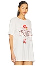 view 2 of 4 Tequila Mi Amor Oversized Tee in Bone
