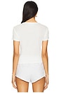 view 3 of 4 Cherry Coke Saint Tropez Baby Tee in White
