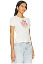 view 2 of 4 Diet Coke Social Club Baby Tee in White
