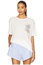 view 2 of 5 Coors Banquet American Woman Oversized Tee in White