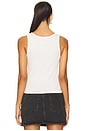 view 3 of 4 Always Los Angeles Rib Tank Top in White