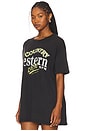view 3 of 5 Country Western Radio Oversized Tee in Black Snow