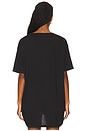 view 4 of 5 This Aint Texas Oversized Tee in Black