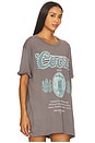 view 3 of 5 Coors Original 40z Oversized Tee in Gravity Grey