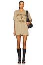 view 4 of 4 Champagne Cowboy Oversized Tee in Camel Gold