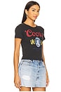view 2 of 4 Coors Original Baby Tee in Black Snow
