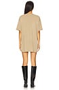 view 3 of 3 Champagne Gang Oversized Tee in Camel Gold