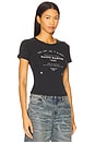 view 2 of 4 Saint Barth 89 Baby Tee in Black Snow