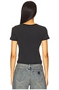 view 3 of 4 Saint Barth 89 Baby Tee in Black Snow