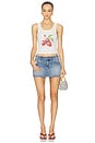 view 4 of 4 x REVOLVE Mon Cheri Rib Tank Top in White