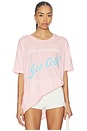 view 1 of 4 Ice Cold Oversized Tee in Blush Pink