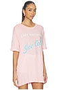 view 2 of 4 Ice Cold Oversized Tee in Blush Pink