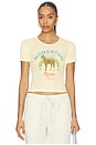 view 1 of 4 Momentum Horse Baby Tee in Vintage Yellow