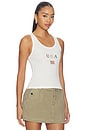 view 2 of 4 CAMISETA TIRANTES LIL USA FLAG in White