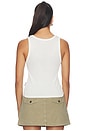 view 3 of 4 CAMISETA TIRANTES LIL USA FLAG in White