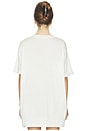view 3 of 4 King Of Speed America Racing Oversized Tee in Pebble Heather