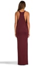 view 4 of 5 Low Curve Dress in Oxblood