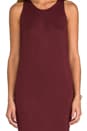 view 5 of 5 Low Curve Dress in Oxblood