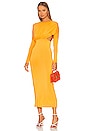view 1 of 4 Pascal Dress in Tangerine