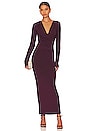 view 1 of 3 Calli Dress in Oxblood
