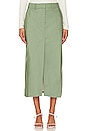view 1 of 4 Isabeau Maxi Skirt in Green