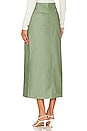 view 3 of 4 Isabeau Maxi Skirt in Green