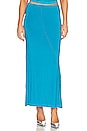 view 1 of 4 Vana Skirt in Electric Turquoise