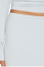 view 6 of 6 Solene Skirt in Powder Blue