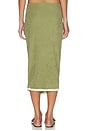 view 4 of 6 Stav Skirt in Khaki Green