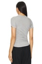 view 3 of 4 Terra Short Sleeve T-shirt in Heather Grey